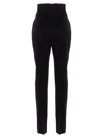 Shop Alexandre Vauthier Women's Black Pants