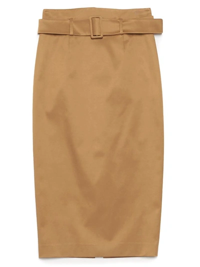 Shop Alberto Biani Women's Brown Skirt