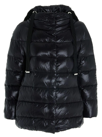 Shop Herno Women's Black Outerwear Jacket