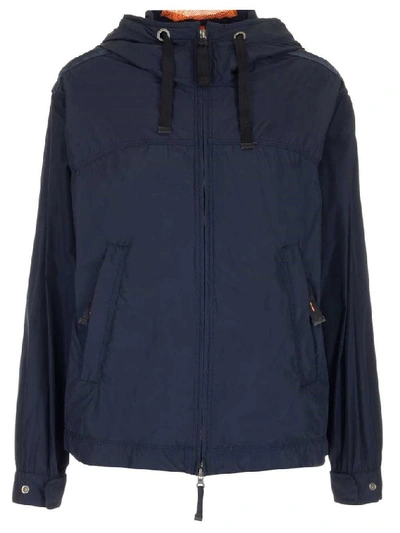 Shop Parajumpers Women's Blue Polyester Outerwear Jacket