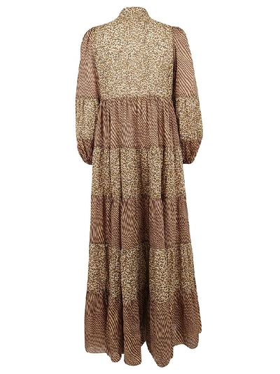 Shop Zimmermann Women's Beige Cotton Dress