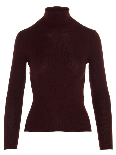 Shop Ferragamo Salvatore  Women's Burgundy Sweater