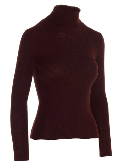 Shop Ferragamo Salvatore  Women's Burgundy Sweater