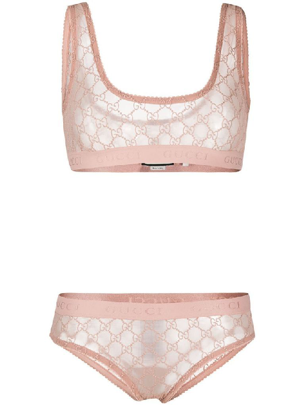 Gucci Women's Pink Polyamide Lingerie & Swimwear | ModeSens