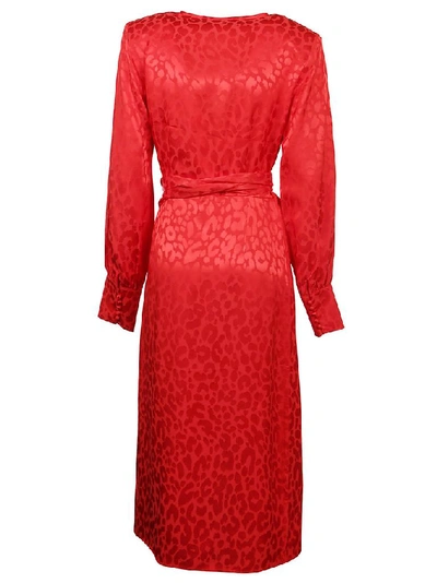 Shop Andamane Women's Red Viscose Dress