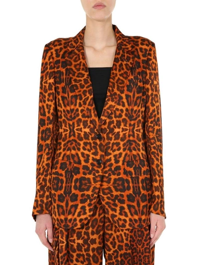 Shop Dries Van Noten Women's Orange Viscose Jacket