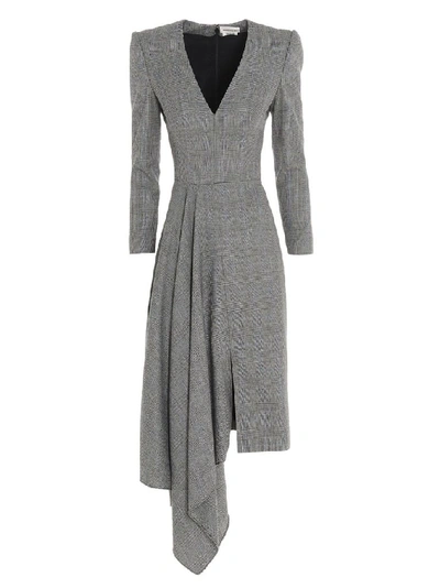 Shop Alexander Mcqueen Women's Grey Dress