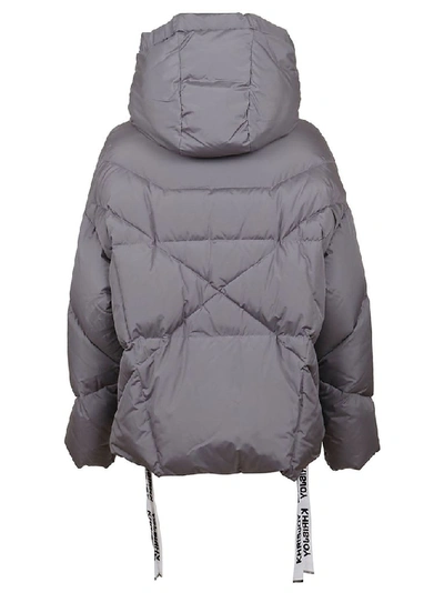 Shop Khrisjoy Women's Grey Polyester Down Jacket