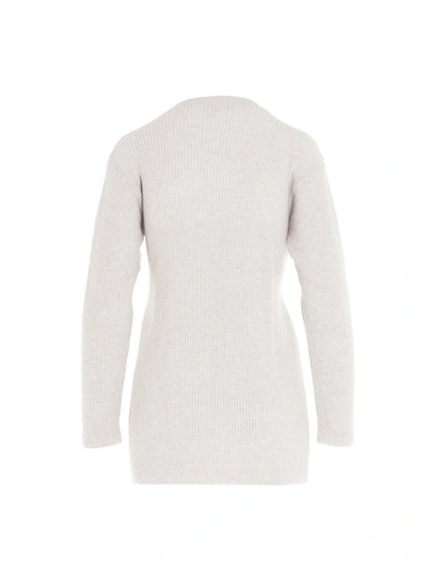 Shop Agnona Women's Grey Sweater