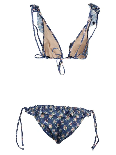 Shop Anjuna Women's Blue Polyamide Bikini