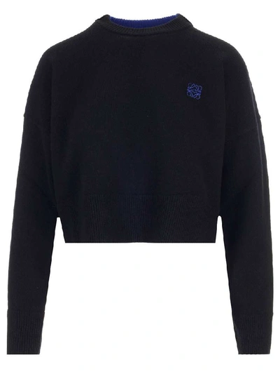Shop Loewe Women's Black Wool Sweater