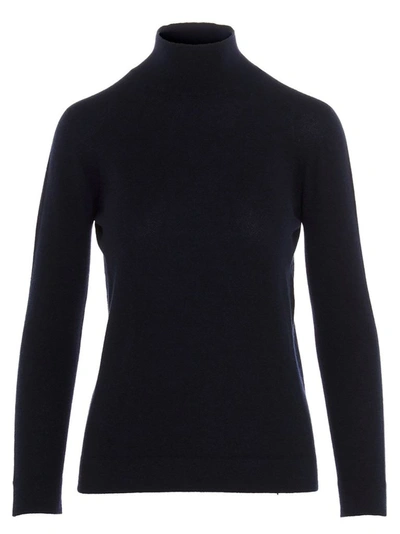 Shop Agnona Women's Blue Sweater