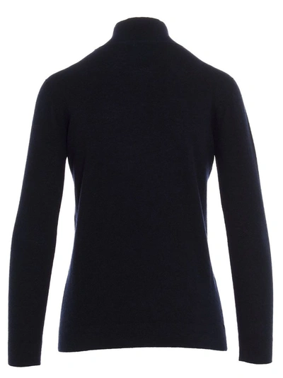 Shop Agnona Women's Blue Sweater