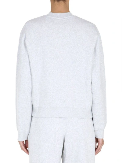 Shop Alexander Wang T T By Alexander Wang Women's Grey Cotton Sweatshirt