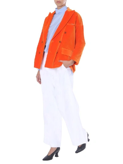 Shop Jejia Women's Orange Cotton Jacket
