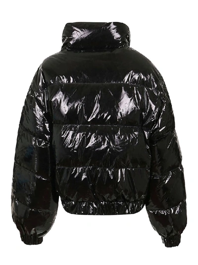 Shop Chiara Ferragni Women's Black Polyamide Down Jacket