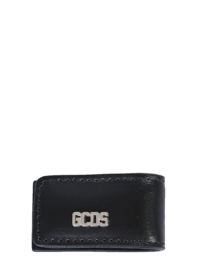 Shop Gcds Men's Black Leather Money Clip