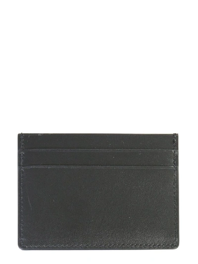 Shop Jil Sander Men's Black Leather Card Holder