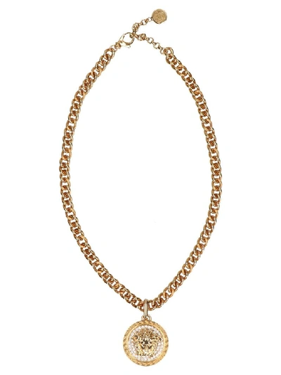 Shop Versace Men's Gold Metal Necklace