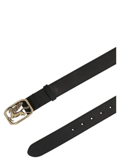 Shop Etro Women's Black Leather Belt