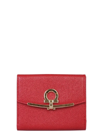 Shop Ferragamo Salvatore  Women's Red Wallet