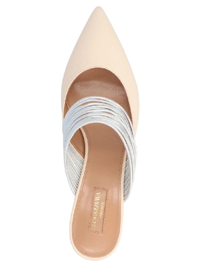 Shop Aquazzura Women's White Pumps