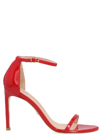 Shop Stuart Weitzman Women's Red Sandals