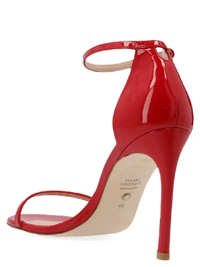 Shop Stuart Weitzman Women's Red Sandals