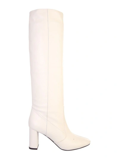 Shop L'autre Chose Women's White Leather Boots