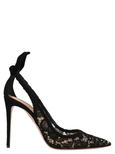 Shop Aquazzura Women's Black Pumps