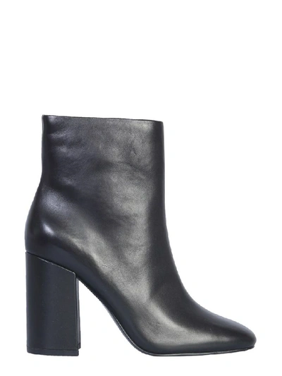 Shop Ash Women's Black Leather Ankle Boots