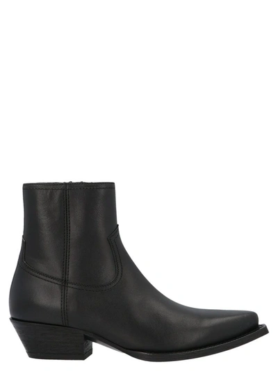 Shop Saint Laurent Women's Black Ankle Boots