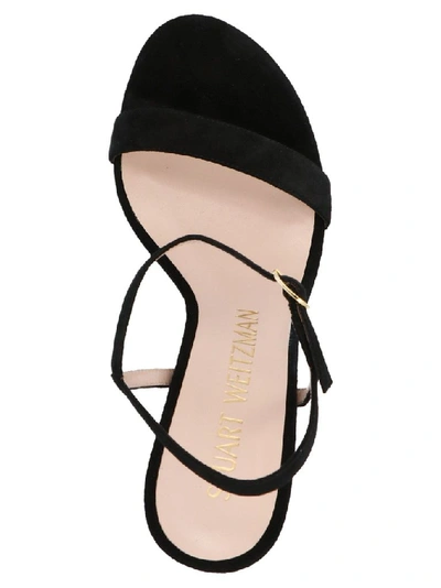 Shop Stuart Weitzman Women's Black Sandals