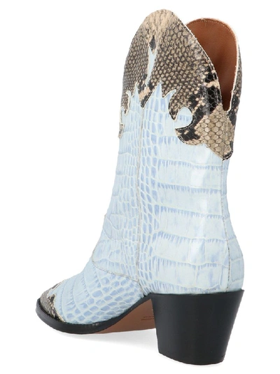 Shop Paris Texas Women's Light Blue Ankle Boots