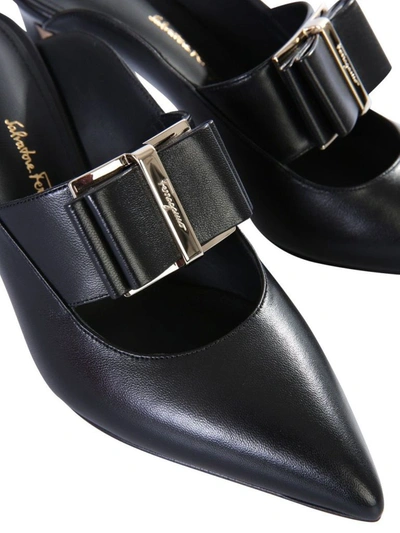 Shop Ferragamo Salvatore  Women's Black Heels