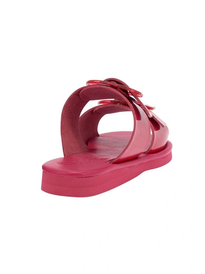 Shop Ancient Greek Sandals Women's Fuchsia Leather Sandals