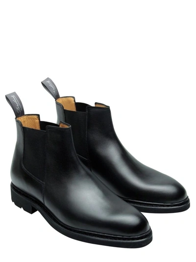 Paraboot Stivaletti Chelsea Chamfort/galaxy In Black