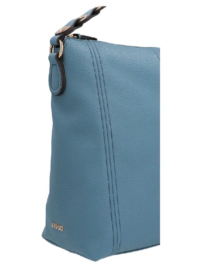Shop Liu •jo Liu Jo Women's Light Blue Shoulder Bag
