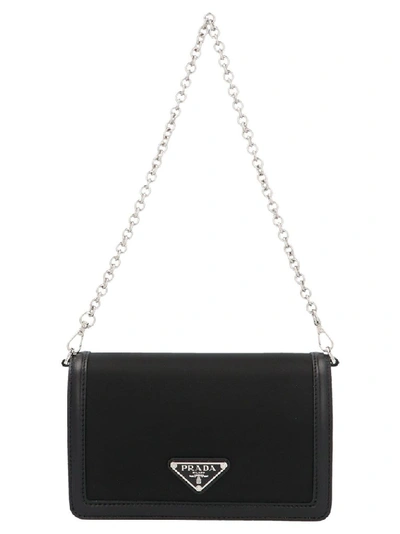 Shop Prada Women's Black Shoulder Bag