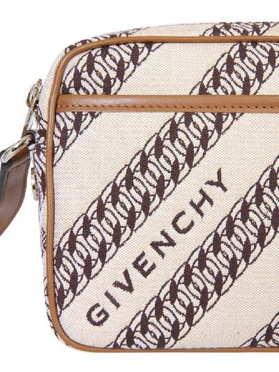 Shop Givenchy Women's Beige Cotton Shoulder Bag