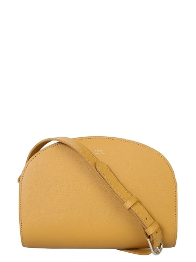 Shop Apc A.p.c. Women's Yellow Shoulder Bag