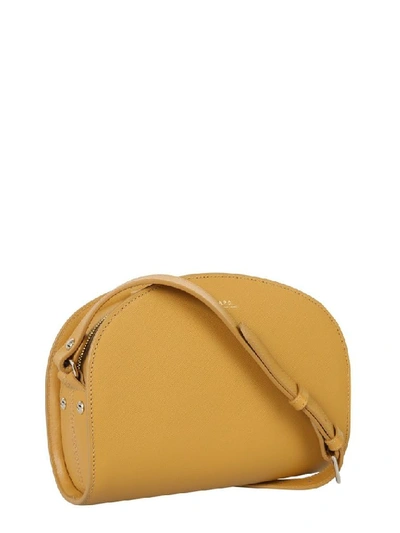 Shop Apc A.p.c. Women's Yellow Shoulder Bag