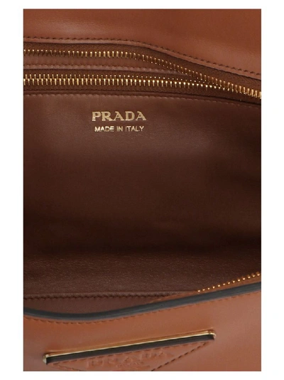 Shop Prada Women's Brown Pouch