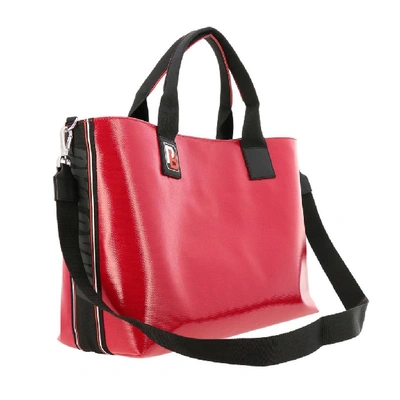 Shop Pinko Women's Red Cotton Tote