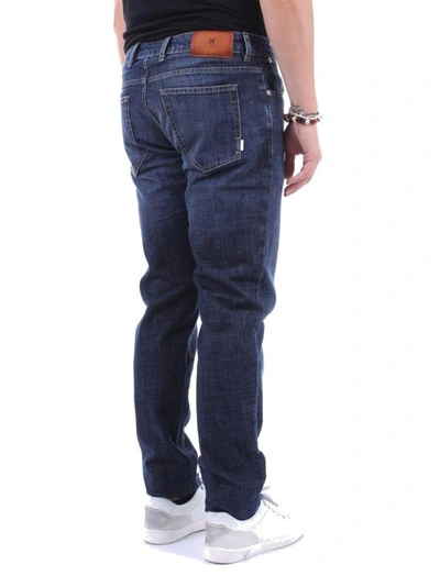 Shop Pt01 Men's Blue Cotton Jeans