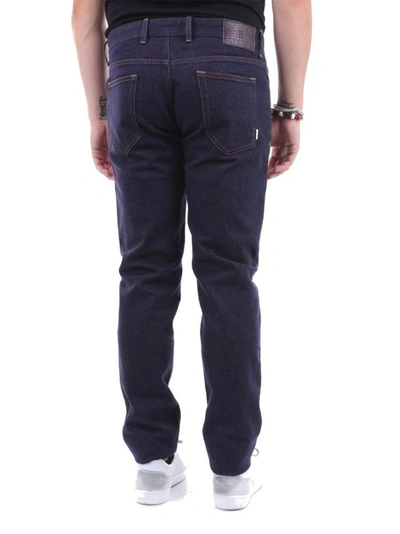 Shop Pt01 Men's Blue Cotton Jeans