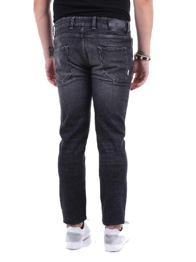Shop Pt01 Men's Black Cotton Jeans