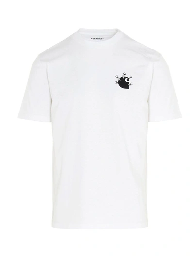 Shop Carhartt Men's White Cotton T-shirt