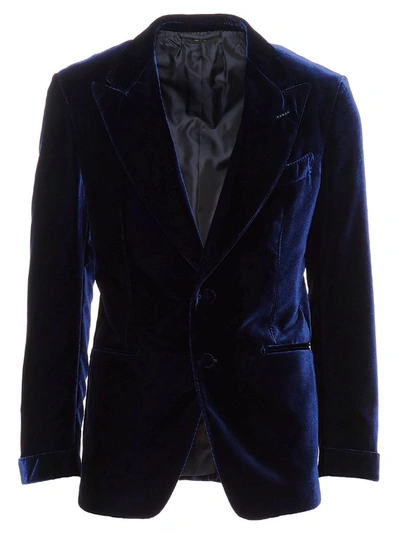 Shop Tom Ford Men's Blue Jacket