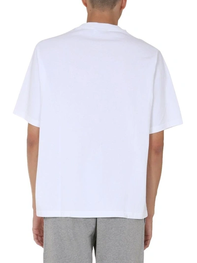 Shop Kenzo Men's White Cotton T-shirt